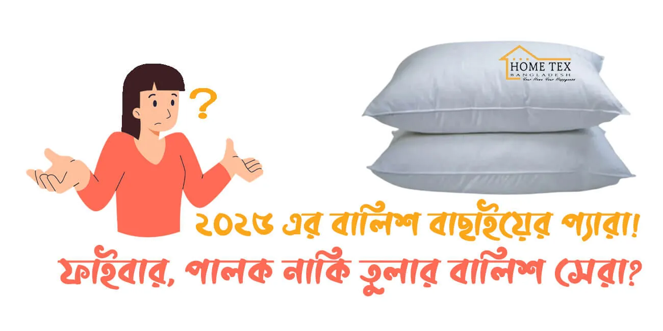 ২০২৫ এর বালিশ বাছাইয়ে প্যারা! ফাইবার, পালক, নাকি তুলার বালিশ সেরা?