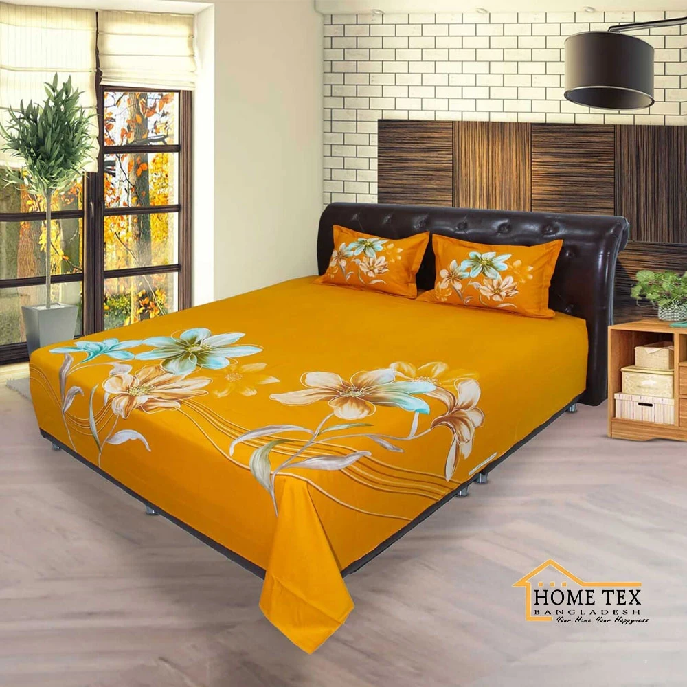 RTP Golden Bell Bed Sheet 4pcs set